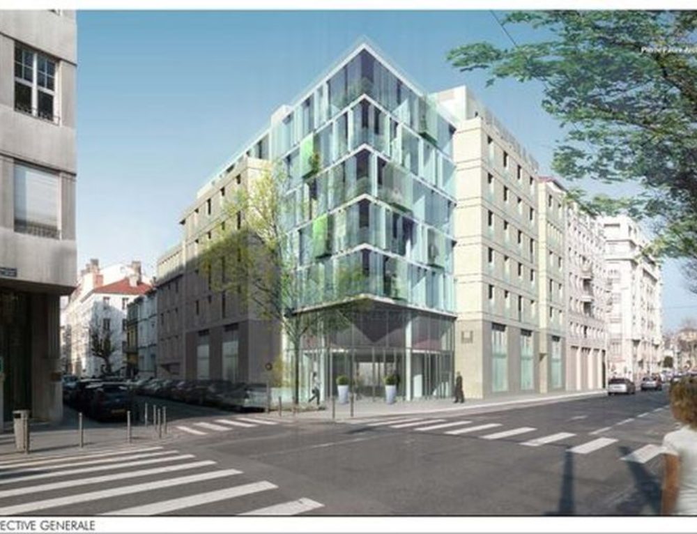 Hôpital psychiatrique de Saint Cyr au Mont d’Or (69), construction d’un